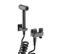 Ksunun Pulvérisateur De Bidet, Douchette WC, Deux Modes, Laiton, Pulvérisateur De Toilettes, Deux Modes D'installation, avec Clapet Anti-Retour, Tuyau Et Support.