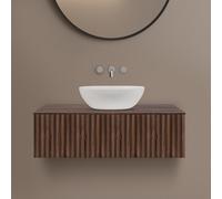 Ksuro 02 plan de travail suspendu 100.3x46.9 cm noyer 53004060