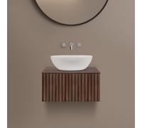 Ksuro 02 plan de travail suspendu 60.3x46.9 cm noyer 53002060