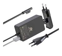 KSW KINGDO Bloc d'alimentation 44 W 15 V pour ordinateur portable Microsoft Surface Pro 4 Surface Laptop Surface Pro 3 & Pro 4 Surface Book avec câble d'alimentation de 6 m