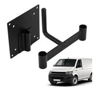 kswiown Support TV Campervan Compatible avec VW T5 T5.1 T6 T6.1 Camper Appui-Tête de Camping-Car pour VESA 75 mm et 100 mm Pivotant
