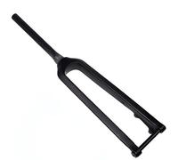 ksxnkhk Fourche Rigide VTT DH, Fourche Avant 26/27,5/29 Pouces, Tube Conique Non fileté, Frein à Disque 1-1/8", axe traversant 15 x 100 mm, Fourche Avant en Fibre de Carbone