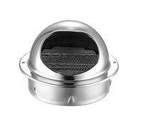 ksxnkhk Grille d'aération Murale pour Hottes de Cuisine, Protection Contre la Pluie et Les intempéries (8 cm/3,1")