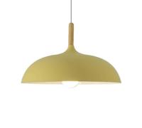 ksxnkhk Luminaire, avec Finition en Bois de chêne et Fer, Lustre élégant à la française, Abat-Jour décoratif, Lampe Suspendue pour Cuisine, Salon, Salle à Manger, Ampoules Non incluses, ja