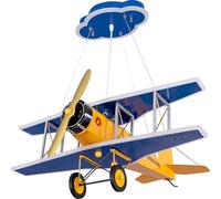 ksxnkhk Lustre de Chambre d'enfant, plafonnier Nordique Moderne, Avion, Lustre LED à intensité Variable, Grande Lampe Suspendue pour Chambre d'enfant, garçons et Filles, Maternelle