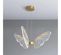 ksxnkhk Lustre en Acrylique français Exquis éclairage Papillon Beau et adapté Compatible avec Chambre Couloir Salle à Manger éclairage intérieur Longue Ligne Lampe Suspendue, Salle à Mange