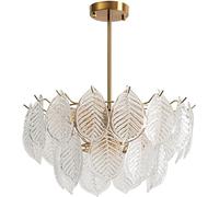 ksxnkhk Lustre en Cristal Post-Moderne Minimaliste, éclairage d'ambiance de Luxe pour Maison, Salon, Villa, Restaurant, Chambre à Coucher