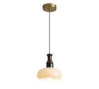 ksxnkhk Lustre en Verre pour Salon, Salle à Manger, Chambre à Coucher, Chevet, Lustre Semi-encastré, Lustre rétro américain, utilisé pour Les escaliers d'étude, Le Bar, Le café.
