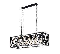 ksxnkhk Lustre LED Art Decor en Cristal fumé, Suspension à 3 Couleurs changeantes, en Acier Inoxydable, Ampoules E14 pour Salon, Salle à Manger et Chambre à Coucher