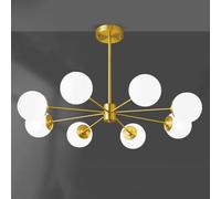 ksxnkhk Lustre LED Duplex en Cristal, Suspension Longue et Moderne pour Villa, Hall d'hôtel, Salon, loft Creux et staise, Montage Mural