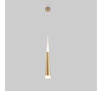 ksxnkhk Lustre linéaire argenté Mini Lustre Moderne cylindrique supérieur et inférieur LED Suspendu Plafond Spot Lustre Noir pour Chambre Cuisine îlot Table à Manger Salon hallw