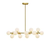 ksxnkhk Lustre, Lot de 1/2/3, luminaires Suspendus Style loft rétro E-dison, Style Steampunk, Style Industriel Vintage, Lampe Suspendue (Laiton), lustres Modernes (3 lumières)
