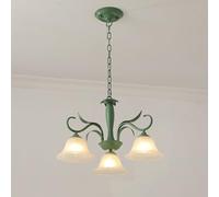 ksxnkhk Lustre Moderne en Verre Laiteux du Milieu du siècle, Bronze huilé, Style Sputnik, luminaire Suspendu de Style Rustique, idéal pour Un Salon, Une Chambre à Coucher, Une Cuisine ou u