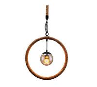 ksxnkhk Lustre Moderne, Suspension Simple Style Vintage, Lampe de Plafond Industrielle, Lustre de Salle à Manger, Suspension de Forme Antique, Douille E27 pour Bar, café, Restaurant, Salle