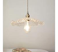 ksxnkhk Lustre, Suspension postmoderne en Cristal de Luxe, 1 lumière réglable, luminaire Suspendu pour Salle à Manger, entrée, Bar, Lustre en Laiton, luminaire Suspendu