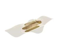 ksxnkhk Lustres de Plafond LED minimalistes, éclairage Suspendu Nordique à intensité Variable, Lampes suspendues en Acrylique, luminaire Suspendu de Salon, Style rétro