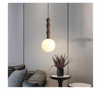 ksxnkhk Plafonnier Boule Blanche Marron, luminaire de Chevet pour Chambre à Coucher, Salle à Manger