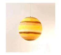 ksxnkhk Plafonnier Suspendu en résine créative Nordique Lustre Univers Terre Soleil Lune Vénus Jupiter Uranus Mars Saturne E27 Abat-Jour Suspension Fil Lumières pour Ambiance Cosmique (Tai