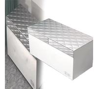 ksxnkhk Plaque Anti Chaleur Four frigo Longueur 60 160 260 cm Housse isolée pour réfrigérateurs, Couverture d'isolation Thermique congélateur Coffre, supérieure(W 90 CM L 140 CM)
