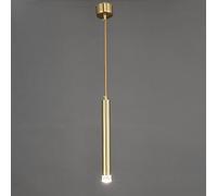 ksxnkhk Suspension en Verre Bleu Nordique, Grand luminaire Globe, Lampe Suspendue en Or brossé pour Salle à Manger, Suspension en Verre rayé, décoration d'intérieur Moderne.