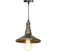 ksxnkhk Suspension Style Steampunk avec Couvercle de Pot à Eau ? Plafonnier Industriel à tête Unique E-Dison ? Lampe rétro en métal et Fer, luminaire décoratif pour Chambre à Coucher.