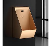 ksxnkhk Urinoir Mural à capteur, urinoir en Acier Inoxydable 304, urinoir à Induction, Toilettes familiales, urinoirs pour Hommes, Toilettes automatiques, Or Rose