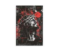 KSYWVCSO Poster sur toile Jésus Son de Dieu, style moderne, décoration d'intérieur pour chambre à coucher, salon, 20 x 30 cm, sans cadre