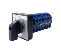 KSZHZYMGX Interrupteur à cames Rotatif LW26-20 3 Positions 660 V 20 A 6 pôles 24 bornes Sélecteur de Commutation électrique YMW26-20/6(01)