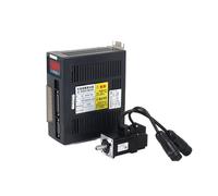 KSZHZYMGX Kits de servomoteurs CA 200 W 60ST-M00630 0,637 Nm 220 V 3000 TR/Min, Pilote d'adaptation AASD-15 A(Without Brake)
