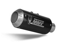MIVV Silencieux Slip-On MK3 KTM RC 390 (2021-24) KT.030.SM3C Argenté - Non homologué