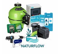 Kt Filtration + traitement pour piscine naturelle de 55 m3