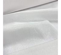 Kt KILOtela - Entoilage tissé au mètre, thermocollant d'un côté, renfort, corps, 100 % coton, certifié par Oeko-Tex Standard 100, fin, 102 g/m², blanc, fusible 1 face