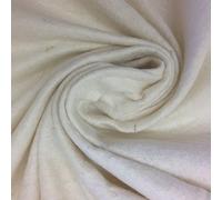 Kt KILOtela - Ouates, Toison, Tissu Coton Polyester, 150 GR/m², Idéal pour Patchwork, Couvre-Lits, Quilts, Ameublement, Beige, Longueur au Choix par 50 cm x 280 cm Largeur
