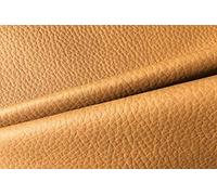 Kt KILOtela - Tissu d'Ameublement Simili Cuir, Faux Cuir, Skaï, Chaise, Coussins, Sièges, Meubles, Tapisserie d'Ameublement, Artisanat, Résistant, 50 cm Longueur x 140 cm Largeur, Marron Camel