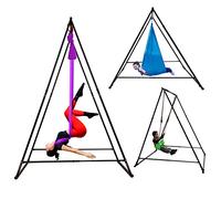 KT KT1.1520YG Cadre de support dédié pour yoga aérien et thérapie sensorielle Hamac sensoriel Modèle KT1.1520YG. Pliable, portable, réglable en hauteur, stable et durable