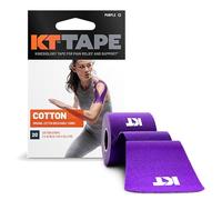 KT Tape Original 20 Bandes Ruban de kinésiologie prédécoupé en Coton Unisexe, Violet, Taille Unique