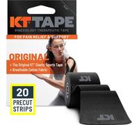 KT TAPE Orignal, Pre-couper, 20 Bandes, Cotton, Noir
