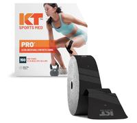 KT Tape Pro Jumbo 150 Bande de kinésiologie synthétique prédécoupée Unisexe, Noir Profond, Synthetic pre-Cut