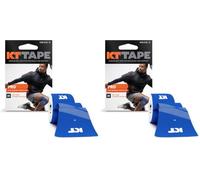 KT Tape Pro, Pre-Couper, 20 Bandes, Synthetique, Bleu Sonique (Lot de 2)