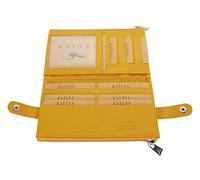 KTANA Compagnon de Voyage en Cuir grainé réf 953118 (11 Couleurs Disponible) (Jaune)