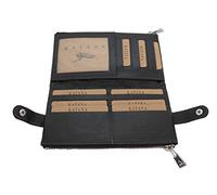 KTANA Compagnon de Voyage en Cuir grainé réf 953118 (11 Couleurs Disponible) (Noir)