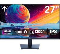 KTC 27 inch QHD(2560 * 1440) 100Hz Computer Monitor - IPS Panel, Anti-Blue Light Screen, 100% High Color Gamut, 123% sRGB, Support FreeSync and GSync, PC Monitor for Casual Gaming and Working