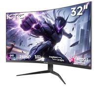 KTC 32Inch 240Hz Curved Gaming Monitor, 1000R VA, QHD(2560x1440p), 4000:1 Contrast, Support FreeSync GSync, HDMI2.0(144hz)/DP1.4(240hz)/Earphone, Tilt, 2K Computer Monitor for Gamer