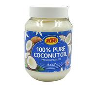 KTC comestible huile de coco cuisine 500ml / cheveux d'huile ou de massage (Lot de 4)