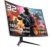 KTC Ecran PC Gamer 32", 165Hz 2560 x 1440 QHD 2K Ecran PC Gaming