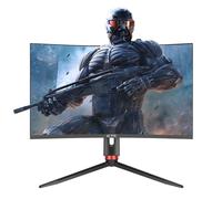 KTC H27S17 Moniteur de jeu incurvé 27 pouces 1500R QHD 2560x1440 16:9 ELED 165Hz 99% sRGB 4000:1 Rapport de contraste Compatible avec FreeSync G-SYNC USB HDMI2.0 Sortie audio 2xDP1.2
