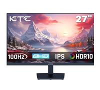 KTC H27T27 Moniteur de Jeu, 27 pouces 2560x1440 QHD IPS, 100Hz, HDR10, Temps de Réponse 1ms, Adaptive-Sync, Lumière Bleue Réduite & Anti-Scintillement, Montage VESA, 2*HDMI 2.0, 1*DP 1.4, 1*Jack Casqu