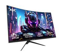 Moniteur de jeu KTC H32S17 32 pouces 2560x1440 QHD 180 Hz HVA incurvé, panneau HVA, conception d'immersion et réalisable 1500R, résolution cristal 2K et reproduction couleur réaliste, prise en charge