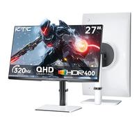 KTC Moniteur de jeu QHD blanc 27 pouces 300 Hz/320 Hz H27E6