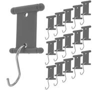 KTCINA Lot de 16 crochets de fixation pour auvent, caravane, camping-car, store de camping, avec crochets en S pour rail de passepoil